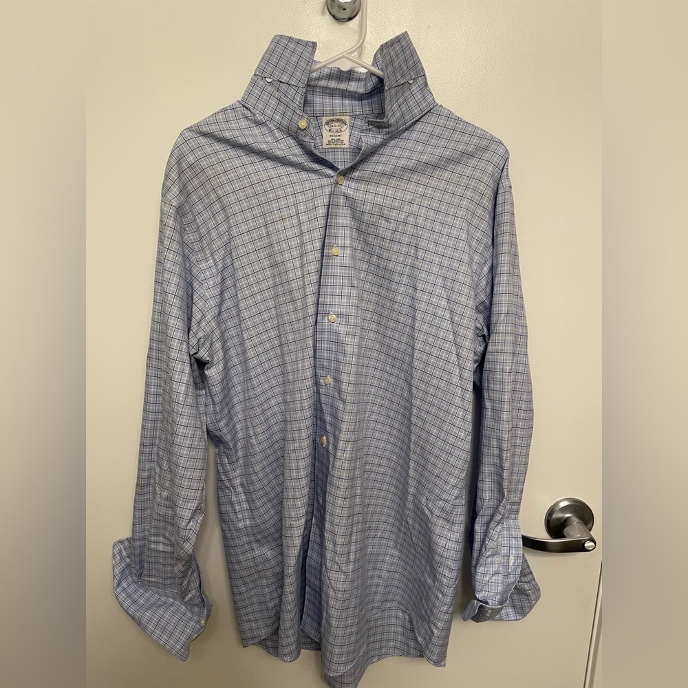 Brooks brothers mens button down shirt.